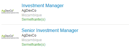 Vagas de Emprego AgDevCo Moçambique